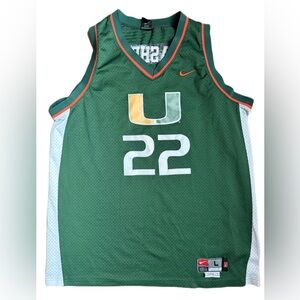 Miami Hurricanes basketball jersey